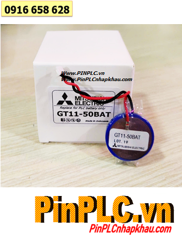 Mitsubishi GT11-50BAT, Pin nuôi nguồn PLC Mitsubishi GT11-50BAT lithium 3V chính hãng /Xuất xứ NHẬT 